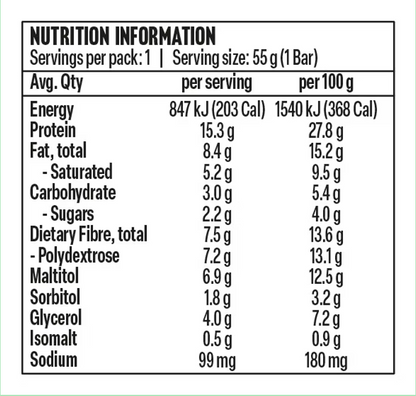 Mint Crisp Protein Snack Bar - 12 Pack